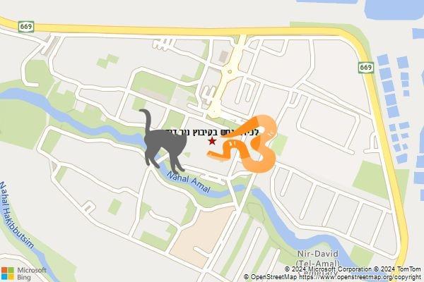 לכידת נחש בקיבוץ ניר דוד