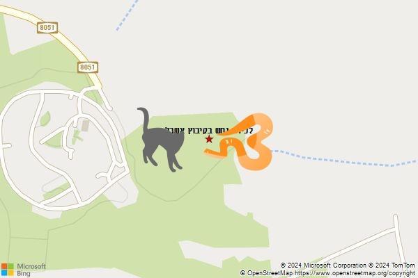 לכידת נחש בקיבוץ אשבל