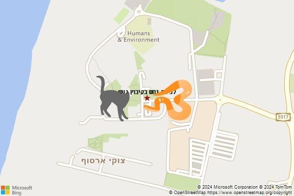 לכידת נחש בקיבוץ געש