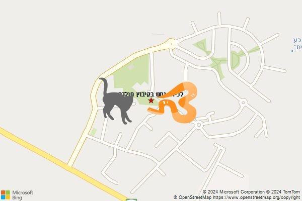 לכידת נחש בקיבוץ חולדה