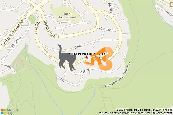 לכידת נחש בקיבוץ כרמים